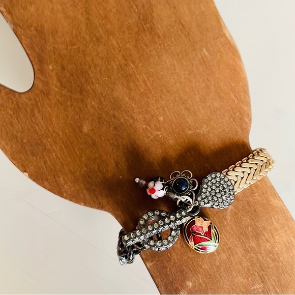 Cloisonné charm bracelet #8 - Picture 4 of 5